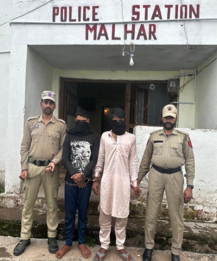 '02 Jaish OGW Arrested by Police, linked to Terror Attack case in Kathua on July 07'